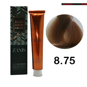 رنگ مو زانیس سری کافی شاپ کد 8.75