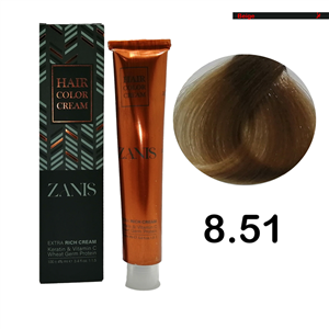 رنگ مو زانیس سری بژ کد 8.51