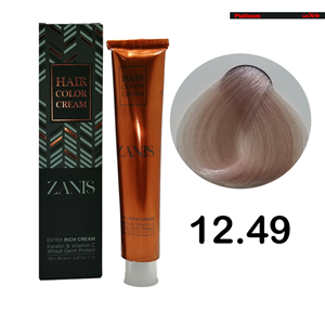 رنگ مو زانیس سری هایلایت کد 12.49