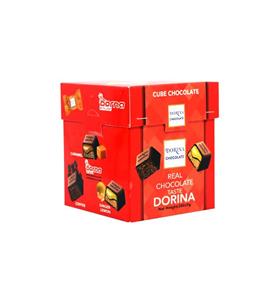 شکلات جعبه ای کاکائویی درینا در انواع طعم درنا مدل قرمز 280 گرم