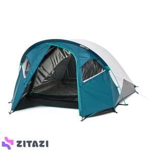 چادر مسافرتی 3 نفره  MH100 Xl Fresh کچوا Quechua Person Camping Tent Fresh & Black