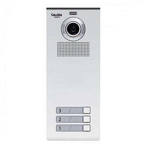 پنل درب بازکن تصویری سه واحدی متوسط رنگی تگدار کالیوز سری نفیس مدل CU-3DLCT