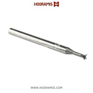 مته اختصاصی چهارپر T شکل ۸*۱۰۰*۲۰*۸ از جنس Solid Carbide جهت پولیش داخلی در پروفیلهای uPVC ماشینهای Elumatec Rotox Sturz Urban etc 