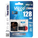 کارت حافظه 128 گیگ مدل Vicco Man Final 633x MicroSDXC