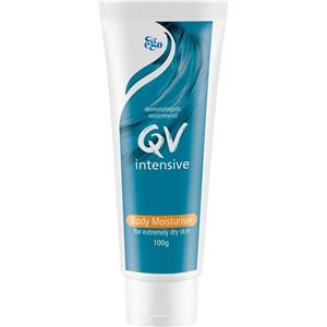 کرم مرطوب کننده و آبرسان قوی بدن QV کیو وی مدل BODY MOISTURISER حجم 100 گرم
