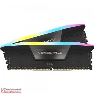 رم کورسیر 96 گیگابایت (2×48) دو کانال DDR5 6600 مدل Vengeance RGB CL32