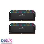 رم کامپیوتر رم کورسیر دو کاناله 32 گیگابایت مدل DOMINATOR PLATINUM RGB فرکانس 7200 مگاهرتز