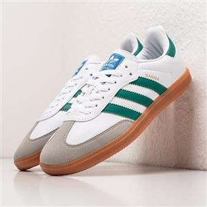 آدیداس سامبا سبز adidas Samba White Green