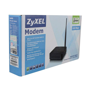 مودم روتر ADSL 2 Plus بی سیم زایکسل مدل DEL1201 T10A B 