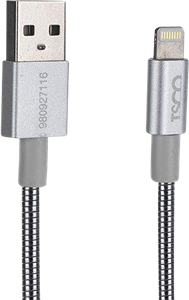 کابل تبدیل USB به لایتنینگ تسکو مدل TC i27 طول 1 متر TSCO TC i27 USB to Lightning Cable 1m