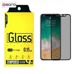 محافظ صفحه نمایش توتو مدل PRIVACY-TTP11 مناسب برای گوشی موبایل آیفون XS MAX