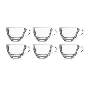 فنجان پاشاباغچه مدل باسیک کد 55161 بسته 6 عددی Pasabahce Basic 55161 Cup Pack of 6