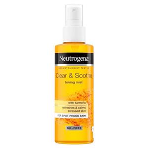 تونر شاداب کننده پوست عصاره زردچوبه نیتروژنا 125 میل Neutrogena Soothing Clear Toner 