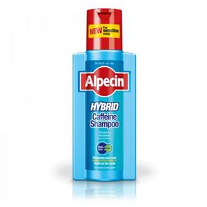 شامپو آلپسین آبی کافئین دار اورجینال مخصوص مو های شوره دار حساس و خارش دار Alpecin Hybrid Caffeine Shampoo 