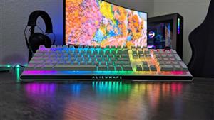 کیبورد دل گیمینگ آلینویر Dell ALIENWARE RGB Gaming Keyboard AW510K