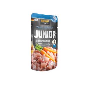 پوچ توله سگ بلکاندو با طعم مرغ و هویج وزن 125 گرم