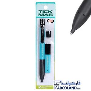 مداد آزمون فیروزه ای Tick Mag کد 216 گاج | مداد نوکی کنکور مناسب برای آزمون تستی | اتود فشاری