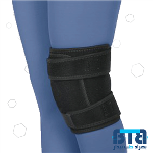 زانوبند ورزشی پد دار طب و صنعت تکسایز