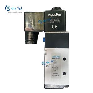 شیر برقی 2-5 1/4 تک بوبین داینامیک 220 ولت 4V210-08 Dynamic 