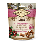 تشویقی سگ بره با کرنبری تقویت سیستم ایمنی کارنی لاو Carnilove lamb with cranberries crunchy snack