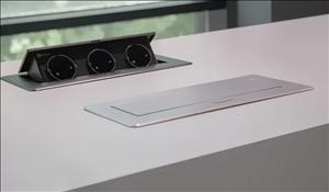 پریز برق توکار فانتونی مدل N332 خاکستری