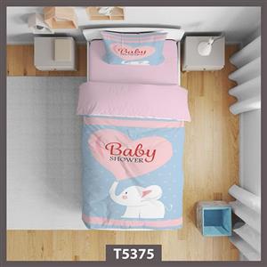 روتختی کودک طرح فیل و قلب کد T5375