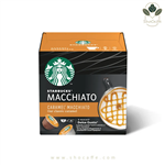 کپسول قهوه دولچه گوستو مدل لاته ماکیاتو کارامل استار باکس latte macchiato caramel 