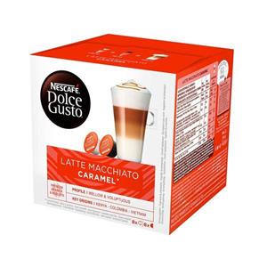 کپسول قهوه دولچه گوستو مدل لاته ماکیاتو کارامل استار باکس latte macchiato caramel