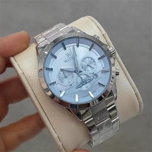 ساعت مردانه واتسون  سیلور صفحه آبی w1144