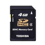 Toshiba SDHC Card 4GB Class 4