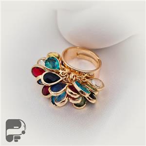 انگشتر طاووس کد 00435