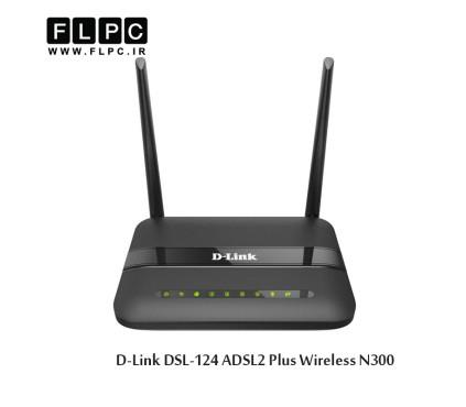 D-Link DSL-124 Wireless N300 ADSL2+ Modem Router