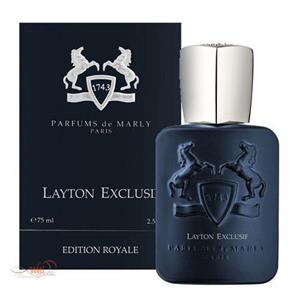 عطر زنانه و مردانه مارلی لیتون اکسکلوسیف حجم 75 میلی لیتر Parfums de Marly Layton Exclusif for Women and Men 75ml