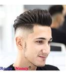 کلاه گیس مردانه رسی اند نانسی مدل تکه ای RossyNancy Human Hair Toupee Black