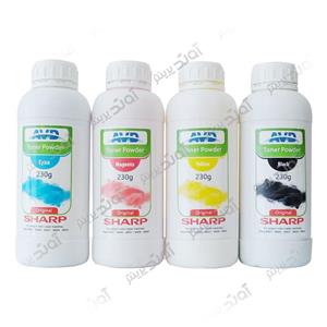 ست چهار رنگ تونر شارژ شارپ Sharp 230g