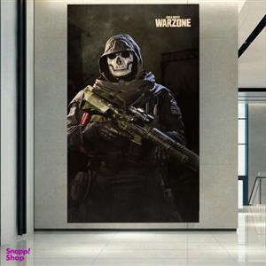 پوستر طرح گیم مدل Call Of Duty Warzone کد AR18590