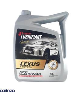 روغن موتور کانادا لوبریفنت مدل LEXUS 10W-40 SN حجم 5 لیتر