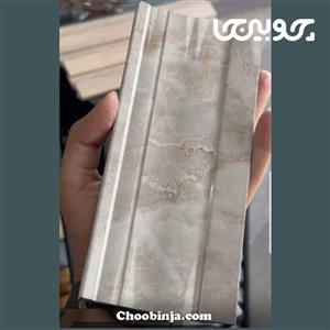 قرنیز طرح سنگ مرمر 9 سانتی متر کد B909 از جنس پی وی سی