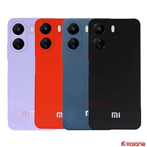 قاب سیلیکونی Xiaomi Poco C65 محافظ لنز دار 