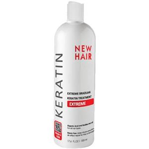 کراتین مو برزیلی نیو هیر مدل EXTREME حجم 500 میلی لیتر New Hair Brazilian Exterme Keratin Treatment 500ml 