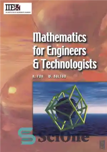 دانلود کتاب Mathematics for Engineers and Technologists – ریاضیات برای مهندسین و تکنسین ها