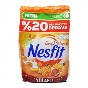 غلات صبحانه رژیمی انجیر و زردآلو 400 گرم کیسه فیتنس نستله – nestle