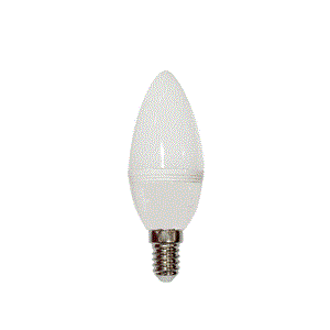 لامپ 6 وات شمعی افتابی مات کندل سیتکو E14 