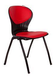 صندلی چهارپایه صدفی پارچه ای مدل ST62 استیل هامون 