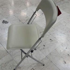 صندلی تاشو چرمی طرح نیلپر کد x-49