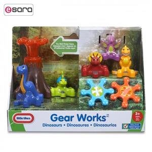 سرزمین اژدها لیتل تایکس مدل Gear Works dinosaurs