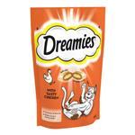 تشویقی مغز دار گربه دریمز با طعم مرغ 60 گرمی Dreamies