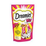 تشویقی مغز دار گربه دریمز با طعم گوشت گوساله و پنیر 60 گرمی Dreamies