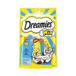 تشویقی میکس مغزدار گربه دریمیز با طعم ماهی و پنیر 60 گرمی  dreamies