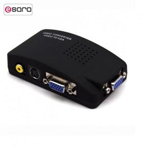 مبدل AV و S-Video به VGA  مدل BNC